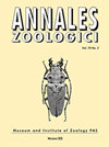 ANNALES ZOOLOGICI雜志封面